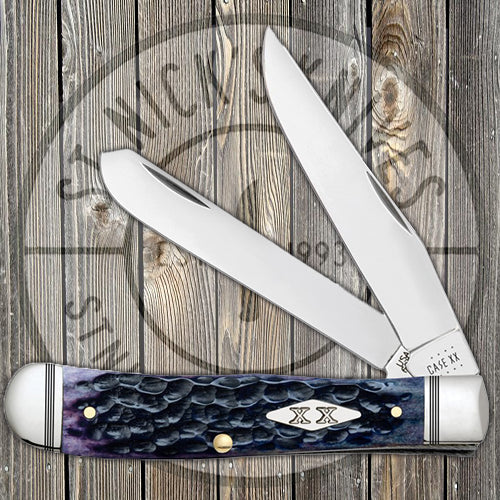 Case Trapper - Purple Bone - Standard Jig - 31620 Traditional Knives - Tophatter Daily Deals