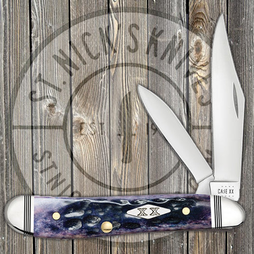 Case Peanut - Purple Bone - Standard Jig - 31623 Traditional Knives - Tophatter Daily Deals