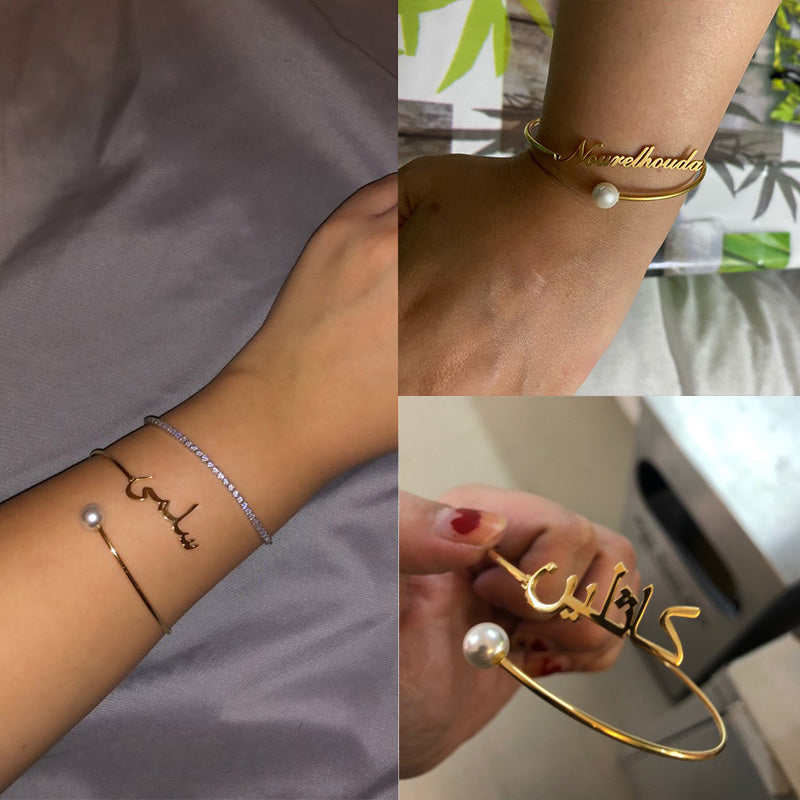 A letter live mouth bracelet ancient bracelet 7 - Tophatter Daily Deals
