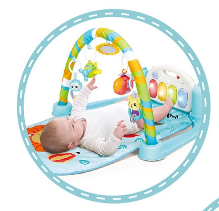 Baby pedal piano music fitness frame baby fitness blanket 0 - Tophatter Daily Deals