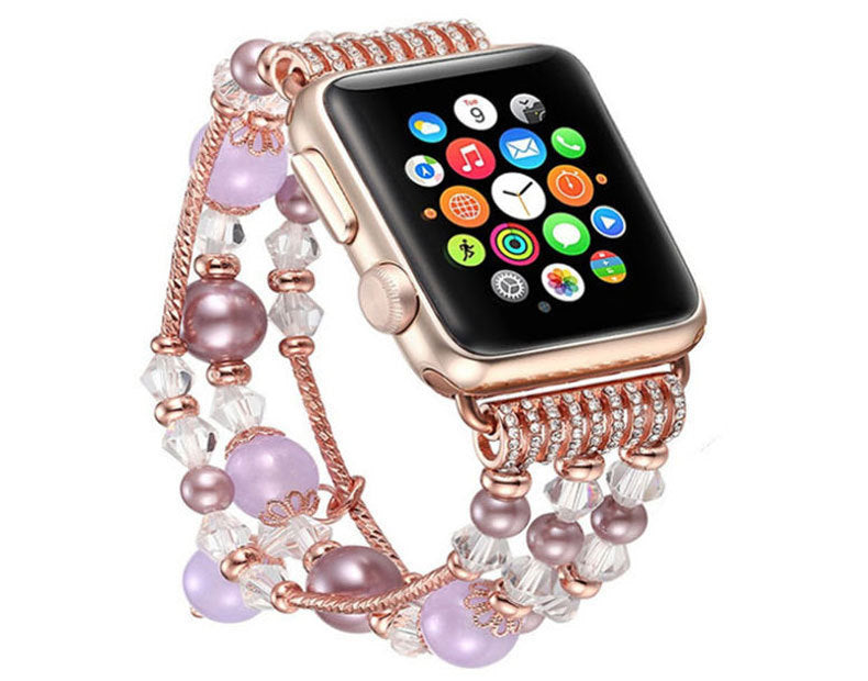 Agate Strap Beaded Jewelry Strap Jewelry Bracelet 4Colour Strap 0 - Tophatter Daily Deals