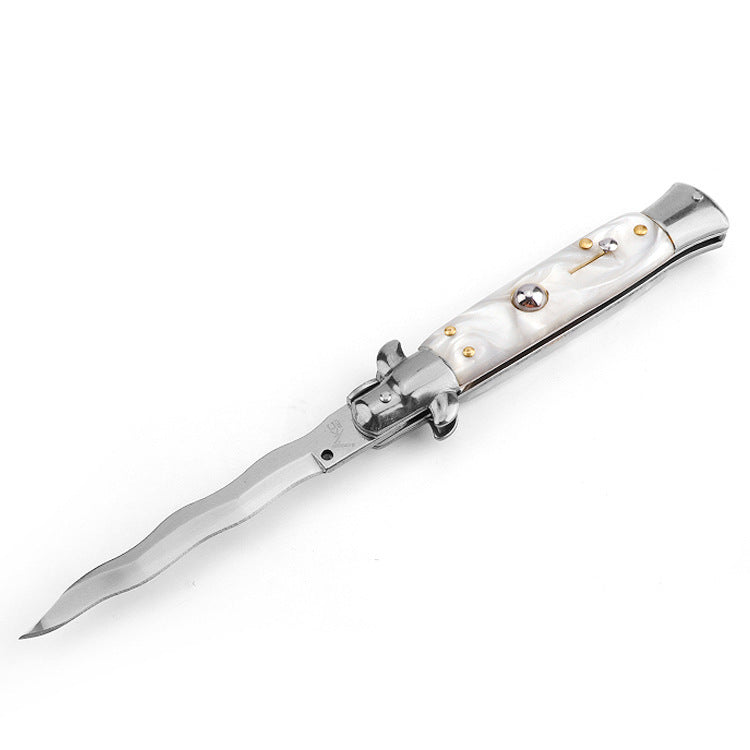 AKC Mafia Stiletto Pocket Knife A12 - Tophatter Daily Deals