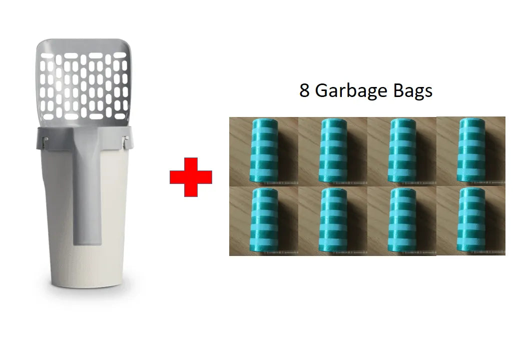 Integrated Litter Shovel "Lazy Cat" Pet Supplies - Tophatter Daily Deals