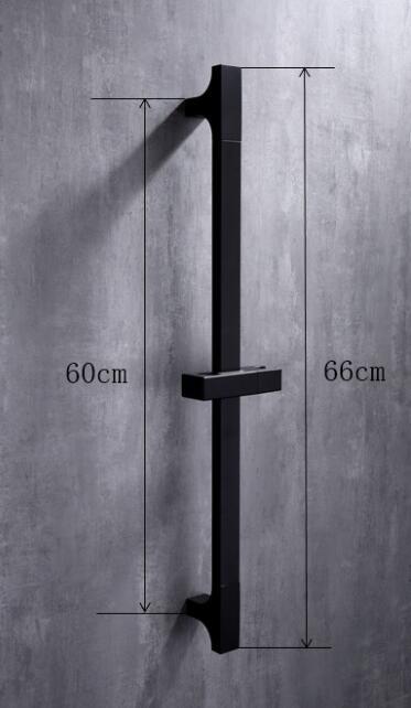 Bathroom Shower Rod Black Lift Rod 0 - Tophatter Daily Deals