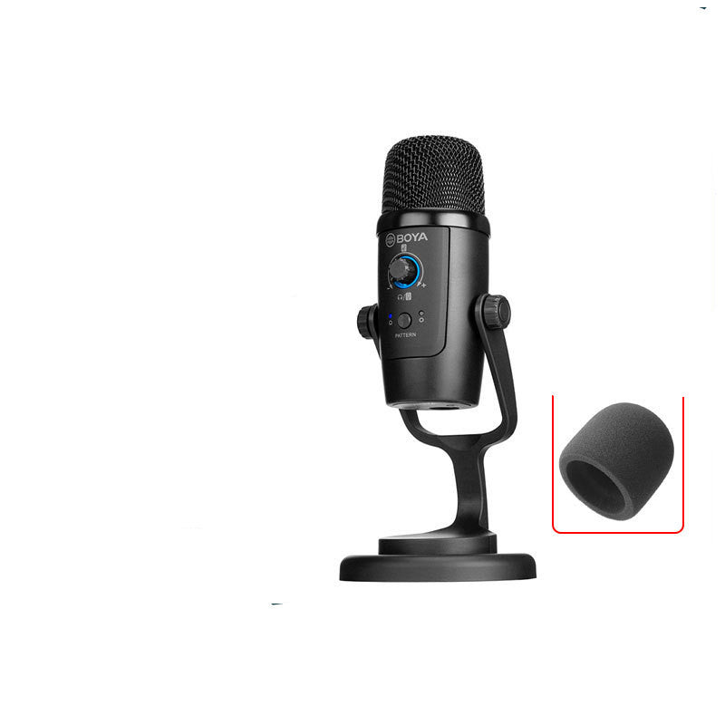 Boya BY-PM500 Microphone Built-in Sound Card USB Interface 0 - Tophatter Daily Deals
