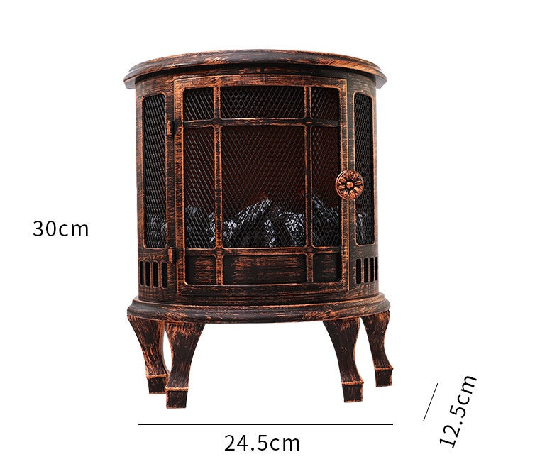 Brazier Decorations Christmas Fireplace Charcoal Lantern 0 - Tophatter Daily Deals