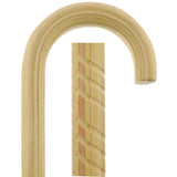 Natural Lightweight Wood Tourist Handle Walking Cane (Various Colors/Styles) Tourist Handled Canes - Tophatter Daily Deals
