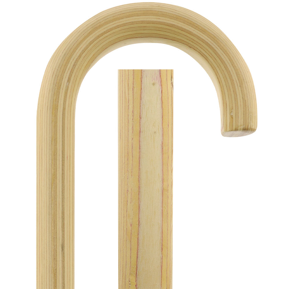 Natural Lightweight Wood Tourist Handle Walking Cane (Various Colors/Styles) Tourist Handled Canes - Tophatter Daily Deals