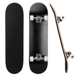 31x8in 9 Layers Maple Concave Skateboard Blackboard Outdoor Recreation - Tophatter Daily Deals