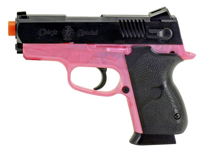 Smith & Wesson Chiefs Special 45 Spring Powered Airsoft Pistol 200 FPS Collectible Weapons - Tophatter Daily Deals