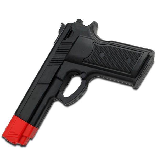 7" Black Rubber Training Gun Real Look and Feel - Tophatter's Guns'N'Weapons Store - FREE SHIPPING Collectible Weapons - Tophatter Daily Deals