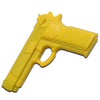 7" Yellow Rubber Training Gun Real Look and Feel - TOPHATTER'S ARMORY DEALS Collectible Weapons - Tophatter Daily Deals