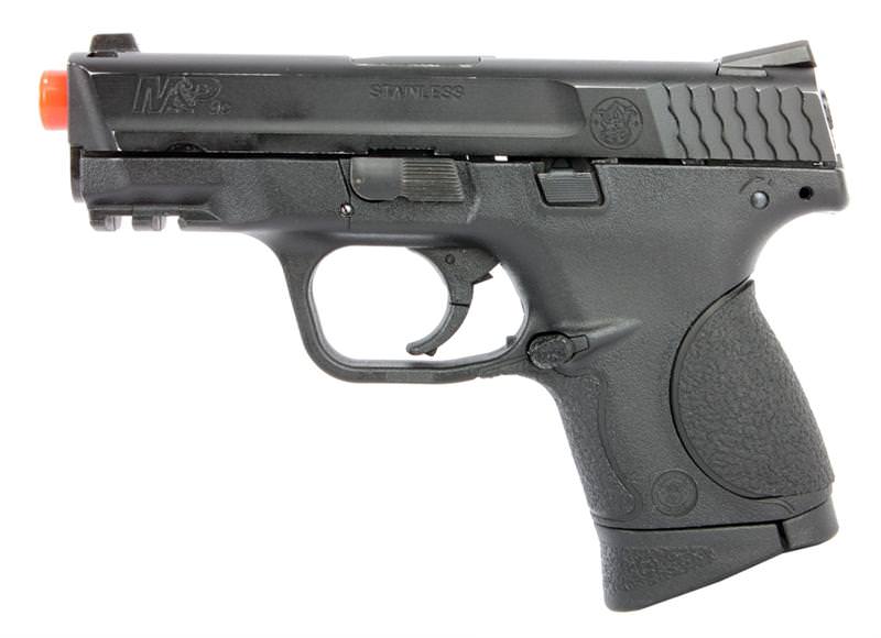 Smith & Wesson M&P9C Licensed Full Auto Compact Gas Blowback Airsoft Pistol - TOPHATTER'S ARMORY DEALS Collectible Weapons - Tophatter Daily Deals