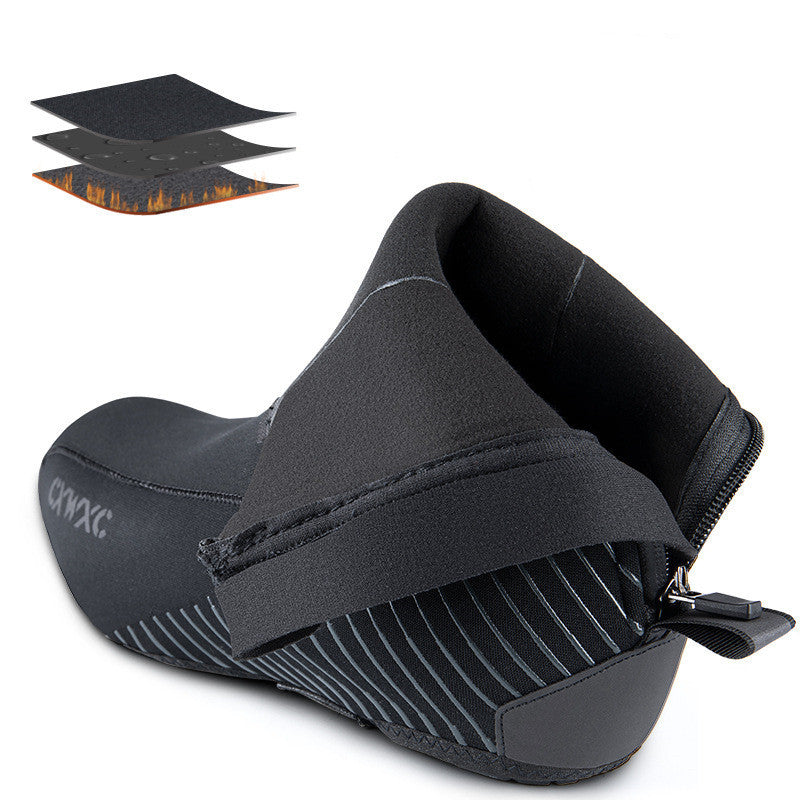 Bike shoe cover lock shoe cover mountain road car windproof and waterproof 0 - Tophatter Daily Deals