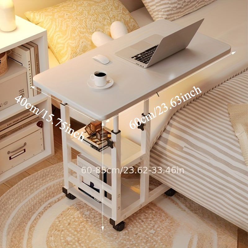 Adjustable Folding Table for Home Office Bedroom Use Folding Tables - Tophatter Daily Deals