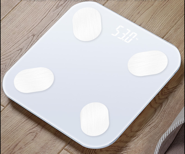 Bluetooth Intelligent Human Body Fat Precision Scale White 7 - Tophatter Daily Deals
