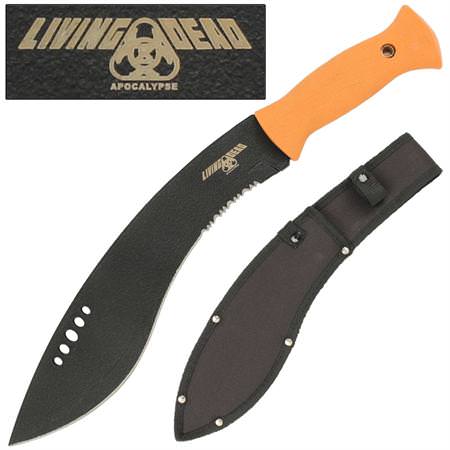Living Dead Apocalypse Kukri Machete Knife - TOPHATTER'S ARMORY DEALS Collectible Weapons - Tophatter Daily Deals