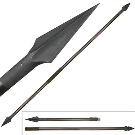 83 Inch Overall 300 Movie Spartan Warrior Spear Collectible Weapons - Tophatter Daily Deals
