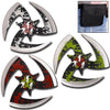 Splatterhouse 3 Pcs Zombie Killer Throwing Star Set - TOPHATTER'S ARMORY DEALS Collectible Weapons - Tophatter Daily Deals