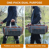 Fishing Tackle Box Bag with Compartments Outdoor > Fishing - Tophatter Daily Deals