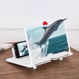 3D Screen Magnifier Signal Booster Mobile Screen Lightweight Foldable Magnifying Glass 0 - Tophatter Daily Deals