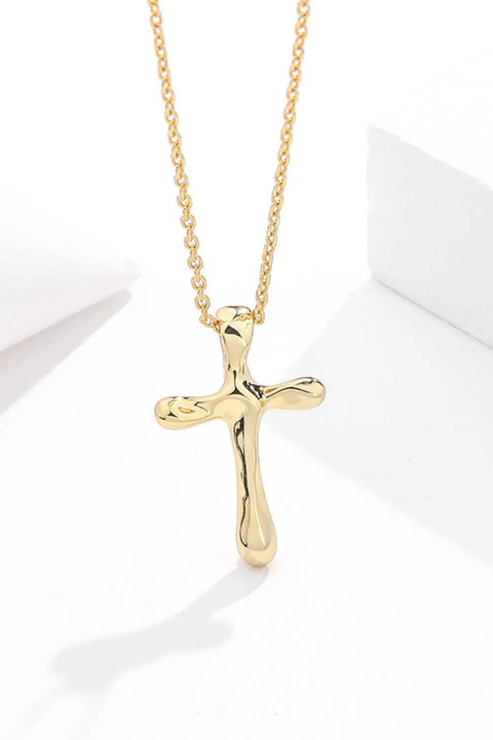 Cross Pendant 925 Sterling Silver Necklace Necklaces - Tophatter Daily Deals