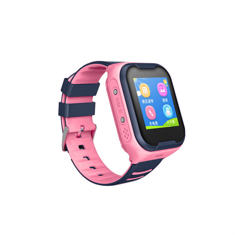 Asia Pacific version 4G children's smart watch Pink 0 - Tophatter Daily Deals