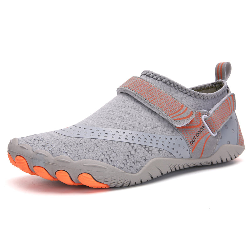 Beach shoes casual walking shoes A021Grey 0 - Tophatter Daily Deals