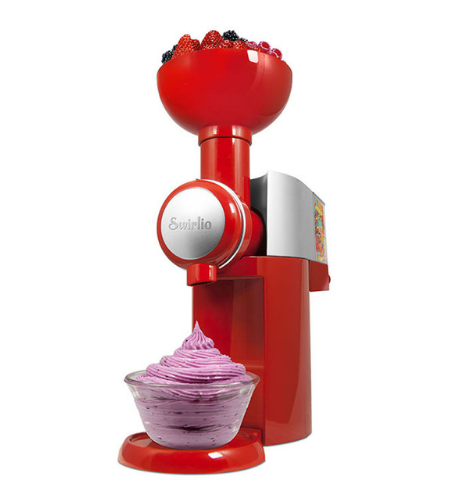 BigSwirlio Frozen Fruit Machine ice cream house full automatic mini slush machine home ice cream machine Red 0 - Tophatter Daily Deals