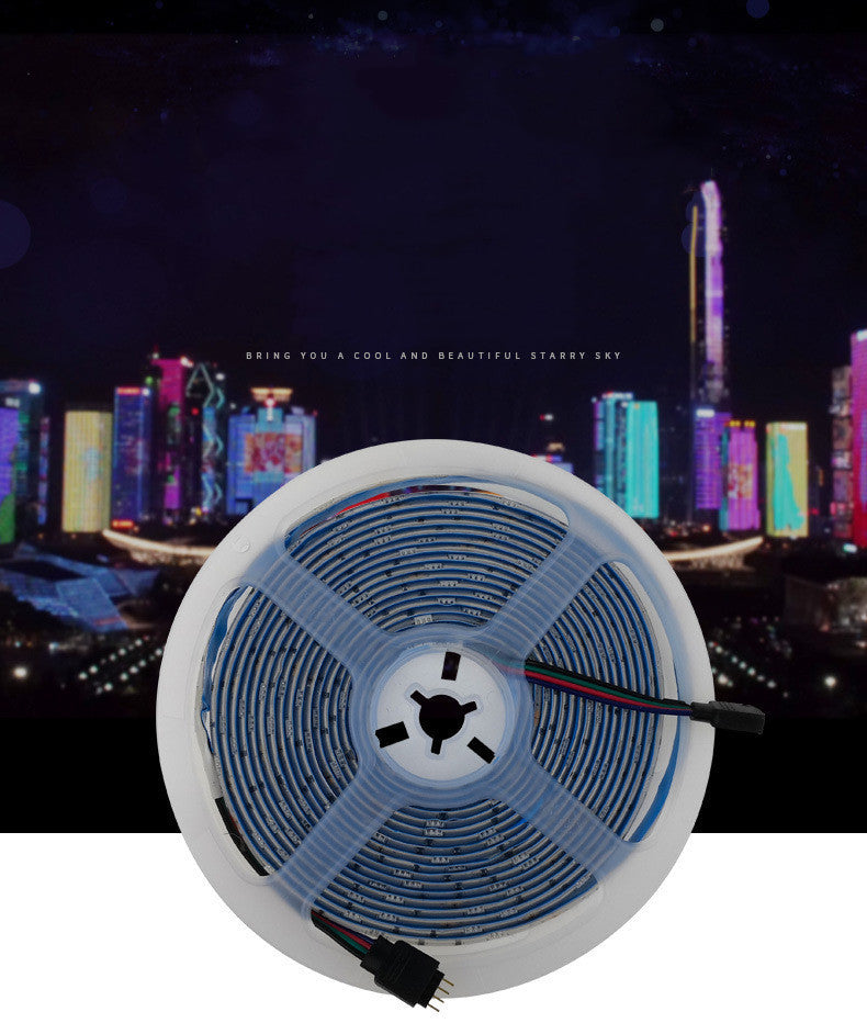 Blue plastic white disk colorful soft light bar 0 - Tophatter Daily Deals
