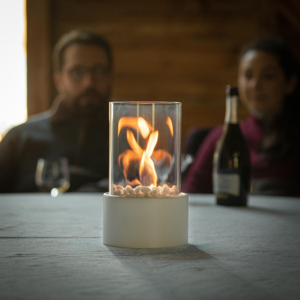 Alcohol Fireplace Small Portable Stove Desktop Cylindrical 0 - Tophatter Daily Deals