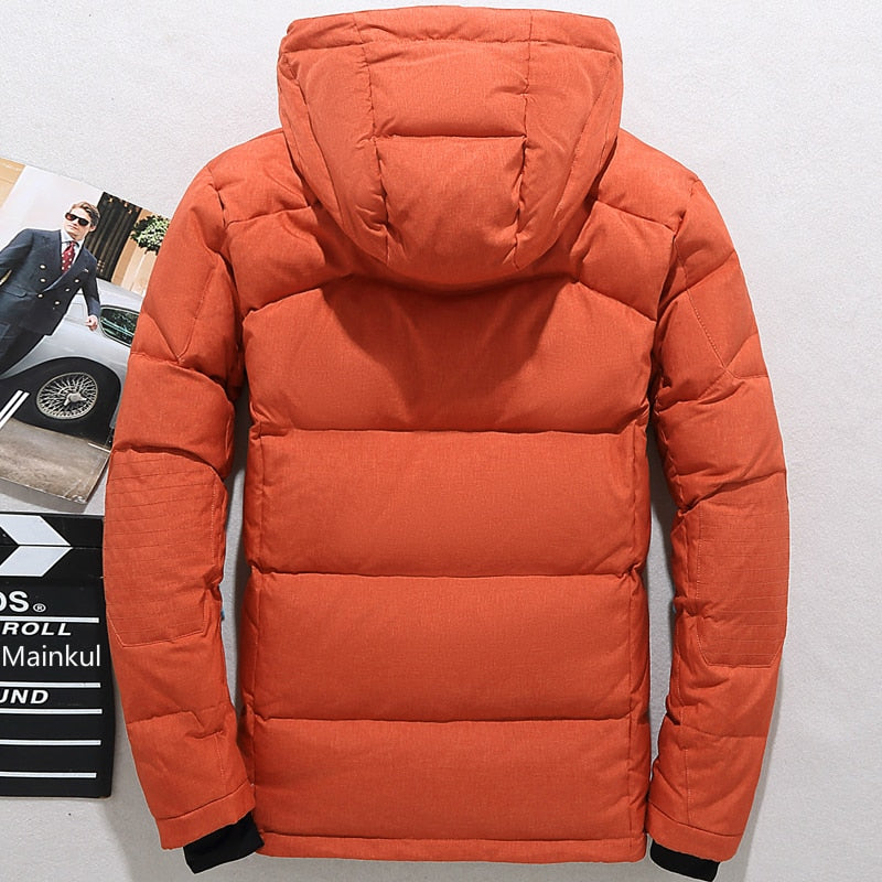 Windproof Men's Winter Jacket - Quilted, Insulated, City - Tophatter Daily Deals