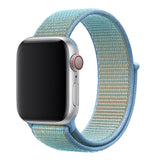 42 44mm Nylon Velcro Loopback Sports Watch Gray Green 0 - Tophatter Daily Deals