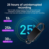 64GB Keychain Recorder, Built-in Voice Activation, 20HRS - Tophatter Daily Deals