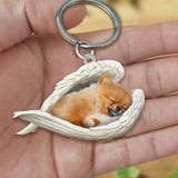 Acrylic Creative Cute Dog Animal Keychain 7 - Tophatter Daily Deals