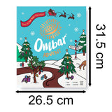 Ombar Christmas Advent Calendar | Vegan, Organic & Gluten-Free Chocolate - 125g Advent Calendar - Tophatter Daily Deals