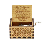 Antique Carved Wooden Hand Crank Spirited Away Music Box Christmas Gift Birthday Gift Party Decoration A 0 - Tophatter Daily Deals