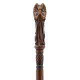 Praying Angel: Exquisite Artistry in Intricate Hand-Carved Cane Hand Carved Artisan - Tophatter Daily Deals