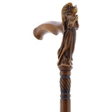 Praying Angel: Exquisite Artistry in Intricate Hand-Carved Cane Hand Carved Artisan - Tophatter Daily Deals