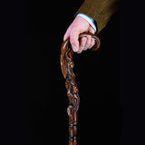 Pilgrim's Cane: Christian Cross Artisan Intricate Handcarved Hand Carved Artisan - Tophatter Daily Deals