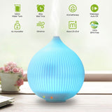 330ml Cool Mist Humidifier with 7 Color LED Lights Health & Wellness - Tophatter Daily Deals