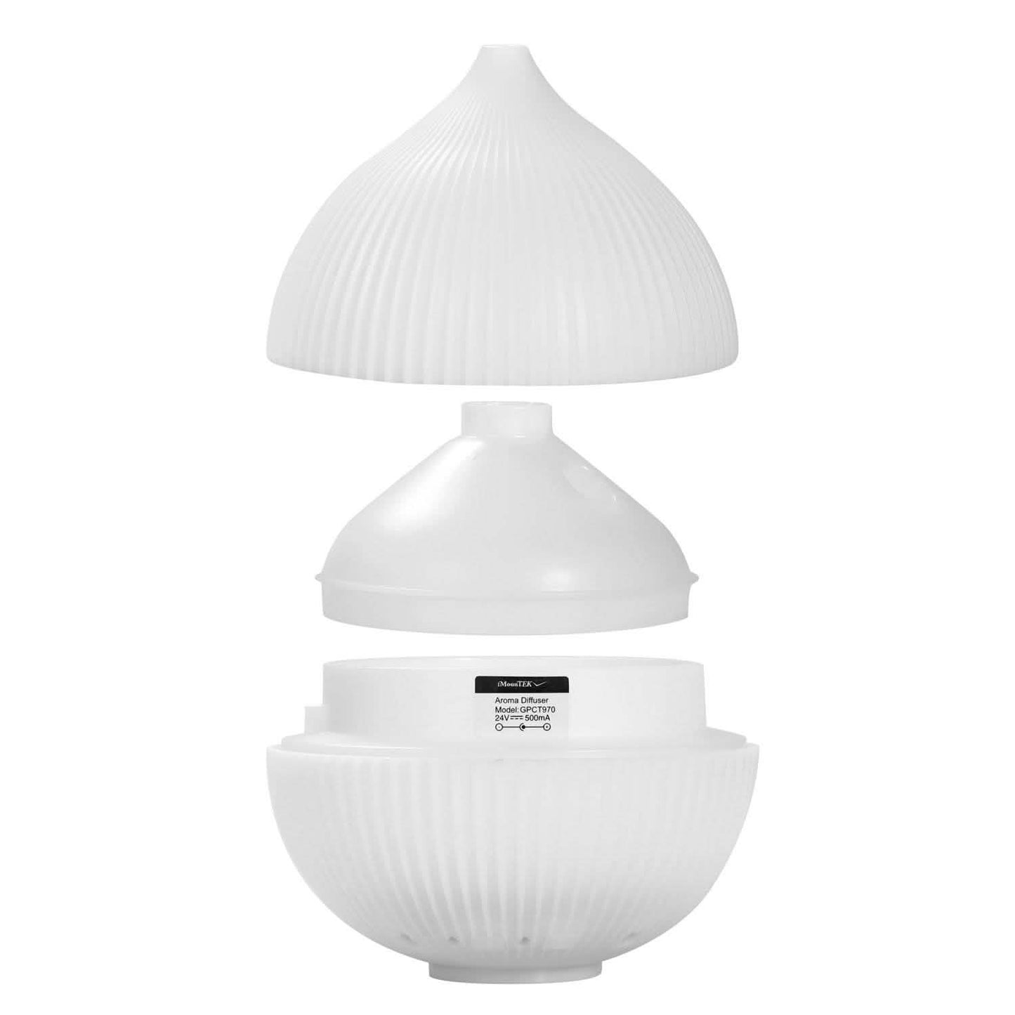 330ml Cool Mist Humidifier with 7 Color LED Lights Health & Wellness - Tophatter Daily Deals
