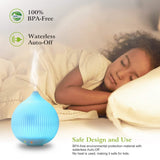330ml Cool Mist Humidifier with 7 Color LED Lights Health & Wellness - Tophatter Daily Deals