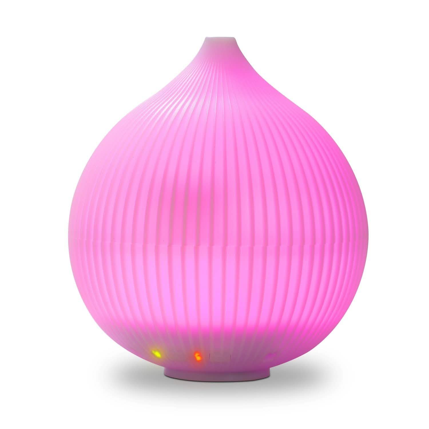 330ml Cool Mist Humidifier with 7 Color LED Lights Health & Wellness - Tophatter Daily Deals