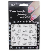 1 Sheet Cat Nail Art Sticker 2 0 - Tophatter Daily Deals