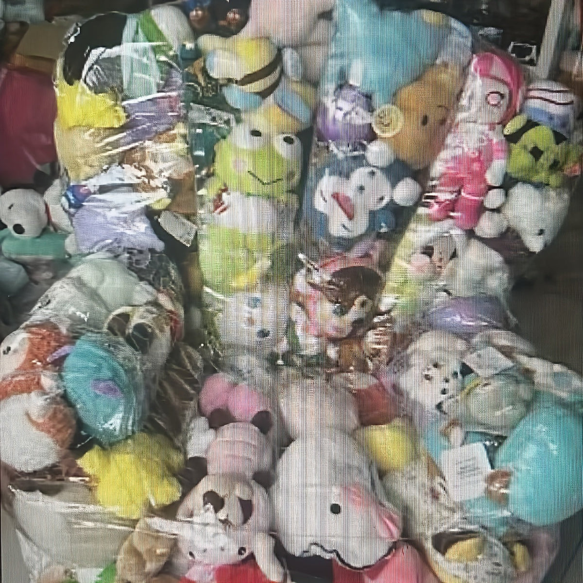 Transparent Sofa Toy Storage Seat Organizer Stuffed Animals - Tophatter Daily Deals