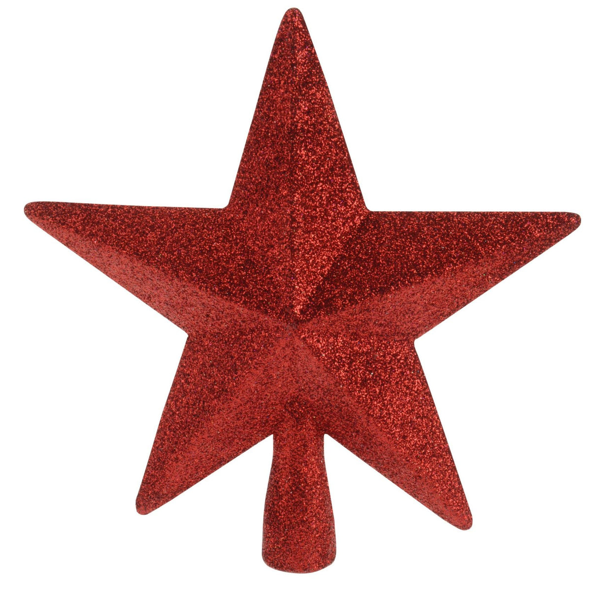Stylish Red Star Christmas Tree Topper | Christmas Tree Star Xmas Star Tree Topper | Red Christmas Tree Decorations Tree Decoration - Tophatter Daily Deals