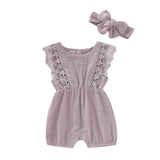 Breathable multicolor jumpsuit Purple 0 - Tophatter Daily Deals