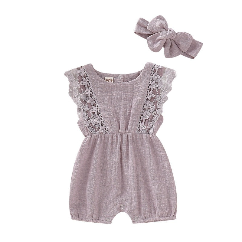 Breathable multicolor jumpsuit Purple 0 - Tophatter Daily Deals