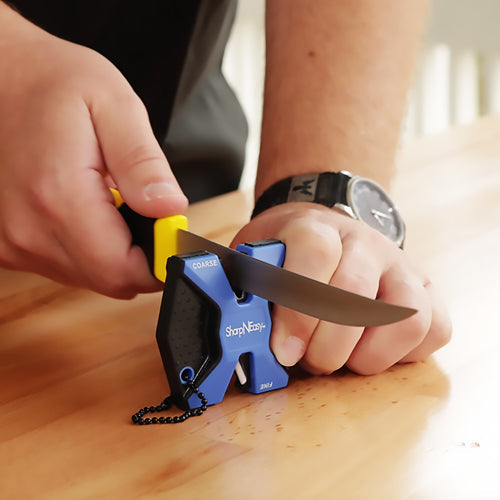 ACCUSHARP TWO STEP SHARPENER - CERAMIC - Tophatter's Army Deals KNIVES - Tophatter Daily Deals